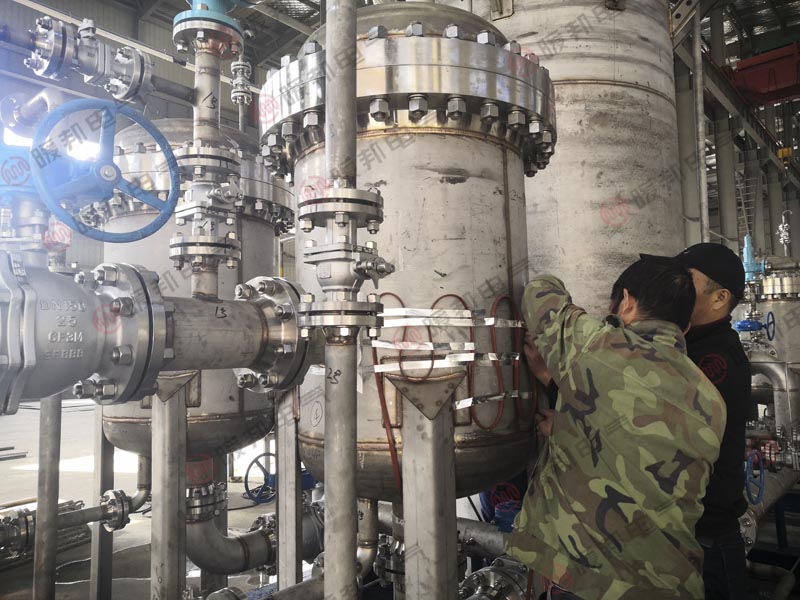 罐体及管道设备电伴热保层安装