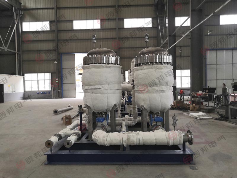 罐体电伴热安装